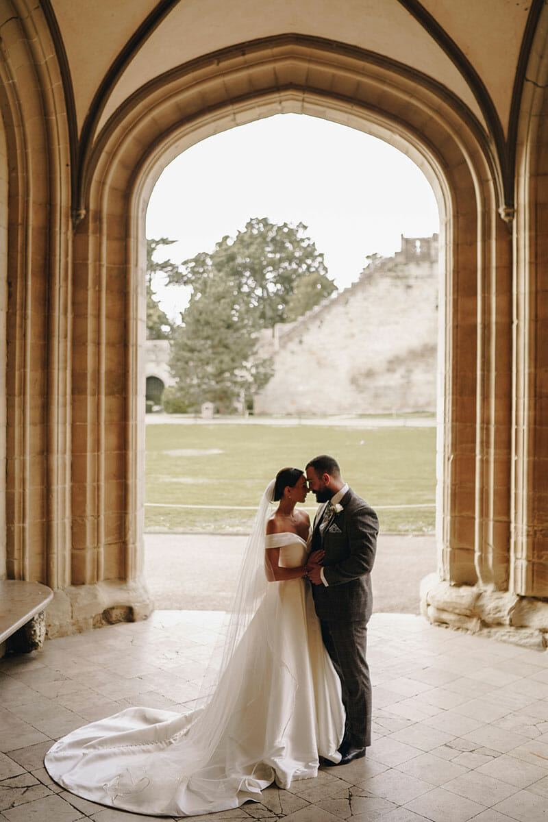 Thorburns Wedding suits - Ben & Phillippa Warwick Castle 1