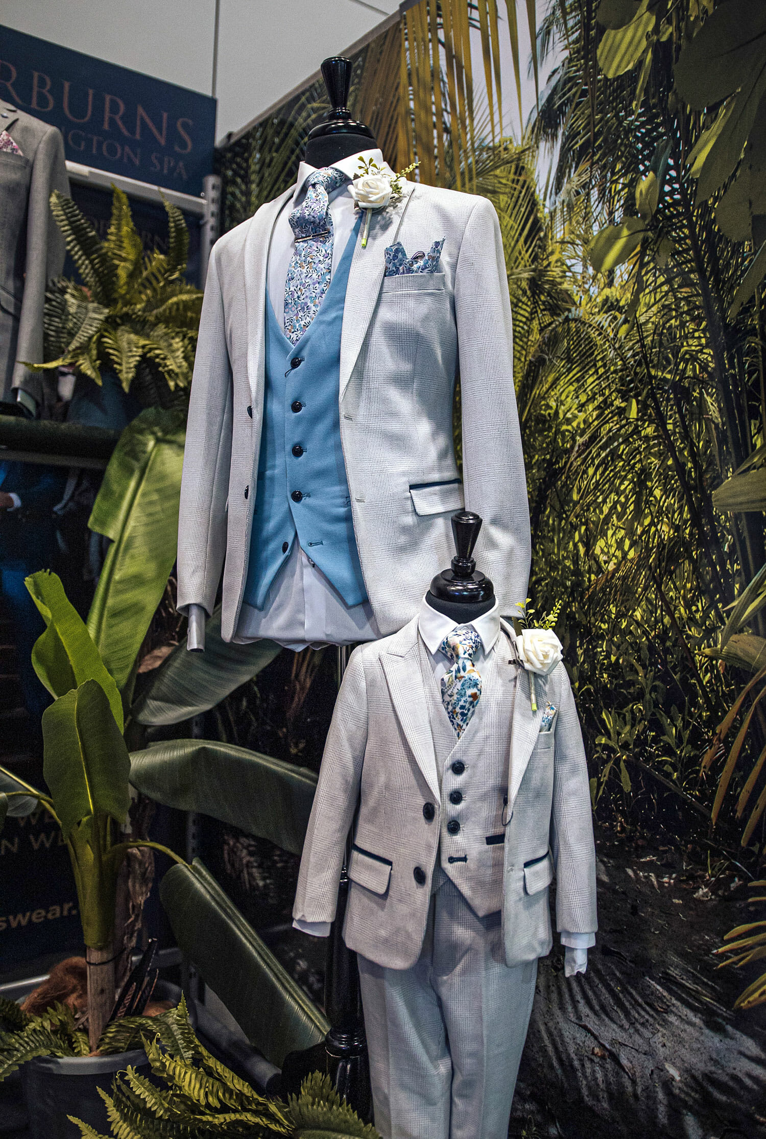 Thorburns Leamington Spa Wedding suits for boys